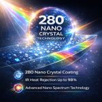 Sun-Fighter CrystalShield Multi-Layer Nano Ceramic Window Tint – Full Car DIY Cutting Kit - Image 3