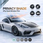2Ply Dyed DIY Car Tint – Privacy Shade | Easy Install | Budget Friendly