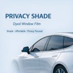 2Ply Dyed DIY Car Tint – Privacy Shade | Easy Install | Budget Friendly - Image 3