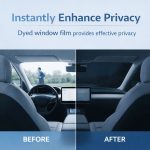 2Ply Dyed DIY Car Tint – Privacy Shade | Easy Install | Budget Friendly - Image 4