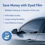 2Ply Dyed DIY Car Tint – Privacy Shade | Easy Install | Budget Friendly - Image 5