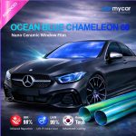 Ocean Blue Chameleon 60 Nano Ceramic Window Film – Full Car DIY Tint Cutting Kit