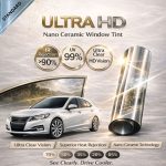 Ultra HD Nano Ceramic Window Tint – Full Car DIY Cutting Kit | IRR 90%+ | High Clarity Film